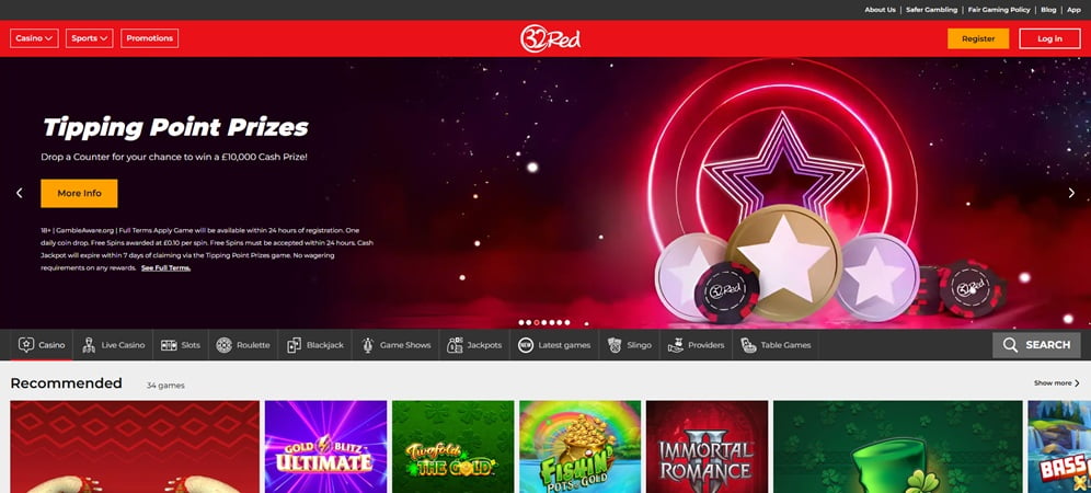 32red casino